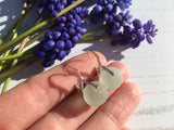 Sea Glass Marble Earrings - Petite 10mm