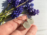 Sea Glass Marble Earrings - Petite 10mm